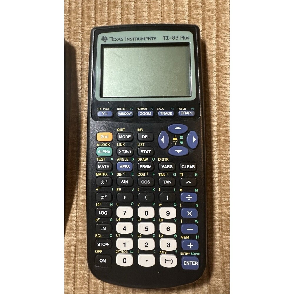 Texas Instruments TI 83 Plus Graphing Calculator - Tested - Picture 3 of 4